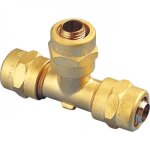 Té per à compression retigripp égal diamètre 12 gripp Té per à compression retigripp égal diamètre 12 gripp