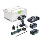 Perceuse - visseuse 18v - tdc 18 / 4 5, 0 / 4, 0 i - plus quadrive festool