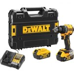 Perceuse visseuse compacte xr 18v brushless 2x5ah - dcd794p2t - qw dewalt