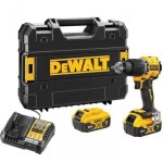 Perceuse visseuse percussion compacte xr 18v brushless 2x5ah - dcd799p2t - qw dewalt