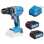 Perceuse visseuse � percussion sans fil 20v - 55nm + 2 batteries 4ah - fcd2002lx - 2b1c leman