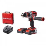 Perceuse  percussion sans fil pro - tp - cd 18 li - i bl (2x2, 0ah) - power x - change einhell