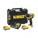Perceuse visseuse sans fil 12v 2x2ah - dcd701d2 - qw dewalt