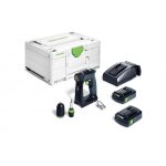 Perceuse visseuse sans fil - cxs 18 c 3, 0 - plus festool