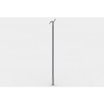 Perche attrape - cintres pour penderie en hauteur - simple ambos