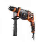 Perforateur burineur sds + 800w 24 mm + 3 forets et burin - kh24ixe - kit1 aeg powertools