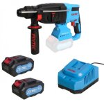 Perforateur sans fil sds plus 20v - 3j + 2 batteries 4ah - fcrh2601 - 2b1c leman