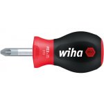 Petit tournevis pozidriv stubby - manche bi - mati�re - 1x25 - pz1 wiha