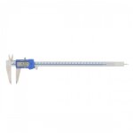 Pied  coulisse digital en inox - 300 mm - avec cran 40x16 mm wilmart