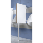 Pied pour �cran d' urinoir sanitec - hauteur 60 cm sanitec