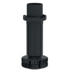 Pieds de meubles en abs noir diam�tre 28 mm x4 - smile 450 - hauteur 120 mm camar