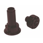 Pied rglable de meuble en abs avec embase fixe 446 - 4 pices camar