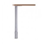 Pied de table m�tal 613 - chrom� brillant - h800mm camar