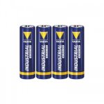 Pile industrielle - pack de 4 piles - lr06 - aa varta