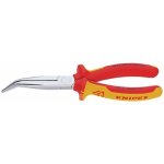 Pince  becs demi - ronds avec tranchant vde isole 1000v - 26 26 200 knipex