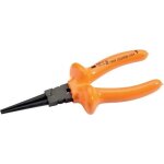 Pince  bec rond - isole 1000v - 160 mm sam outillage