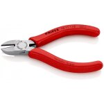 Pince coupante de ct 110 mm avec ressort - tte troite - gainage pvc - finition polie knipex