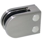 Pinces  verre carr 45x63 mm ? support plat ? zamak bross design production