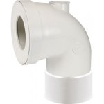 Pipe wc courte femelle  100 avec piquage  40 grandsire
