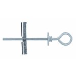 Piton  bascule avec oeil pour faux plafond ing fixations