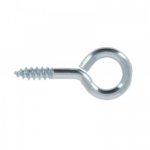 Pitons - vis  bois acier zingu blanc - 2, 5x10 mm - 200 pices torbel