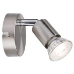 Plafonnier spot carolina  quiper - 1x10w - gu10 - mtal paulmann