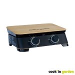 Plancha gaz - 2 brleurs - dune 60 cook in garden