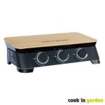 Plancha gaz - 3 brleurs - dune 70 cook in garden