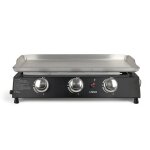 Plancha gaz - 3 brleurs -  poser livoo