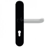 Plaques cl� i pour poign�es de porte - polyamide noir - 111 hewi