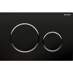 Plaque cde sigma 20 noir mat geberit