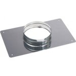 Plaque d'tanchit inox - 300 x 500 mm - diamtre 180 x 186 mm ten