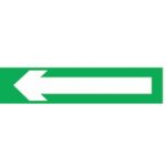 Plaque d'evacuation  sens  novap