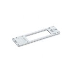 Plaque de montage pour ferme porte ts 2000 nv et 2000 nvbc - argent geze