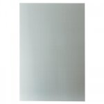 Plaque murale pour dcoration ou crdence - en aluminium - aluminium bross nordlinger
