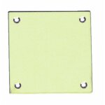 Plaque de propreté laiton poli, 65x90mm couillet Plaque de propreté laiton poli, 65x90mm couillet