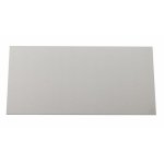 Plaque de propreté rectangulaire - inox - adhésive - 150 x 300 mm bricozor Plaque de propreté rectangulaire - inox - adhésive - 150 x 300 mm bricozor