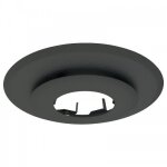 Plaque de propreté ronde noir mat - diamètre 150 / 153 mm ten Plaque de propreté ronde noir mat - diamètre 150 / 153 mm ten