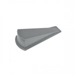 Plaque de protection - fixation murale - 340x76 mm - gris wattelez Plaque de protection - fixation murale - 340x76 mm - gris wattelez