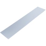 Plaque de protection de porte en acier inox poli 8 / 10 - 200x730 mm duval