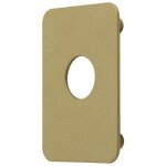 Contre - plaque de renfort - pour verrou  cylindre rond 26 mm - city iseo