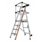 Plate - forme hauteur de travail fixe raptor garde - corps  sangle 3 marches tubesca