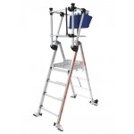 Plate - forme de travail trekker maxiscopic - 4 / 7 �chelons - hauteur 3, 61 m tubesca