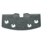 Platine de fixation pour panneau coulissant en bois mince expert argenta Platine de fixation pour panneau coulissant en bois mince expert argenta