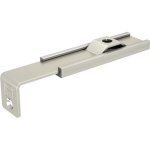 Platine fixation porte coulissante - à visser en bout - saf® - evolution mantion Platine fixation porte coulissante - à visser en bout - saf® - evolution mantion