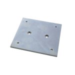 Platine de fixation au sol - pour pied elliptique renz renz