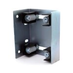 Platine de guidage rglable pour portail coulissant - diamtre 30 mm - 256 comunello