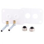 Platine pour raccordement radiateur � sertir r - fix� - diam�tre 16 mm riquier