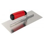 Platoir courbe en inox - 28x12 cm - monture alu taliaplast