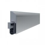 Plinthe l - 15 fs pour porte battante bois ou métal - pose en applique - 730 mm athmer Plinthe l - 15 fs pour porte battante bois ou métal - pose en applique - 730 mm athmer